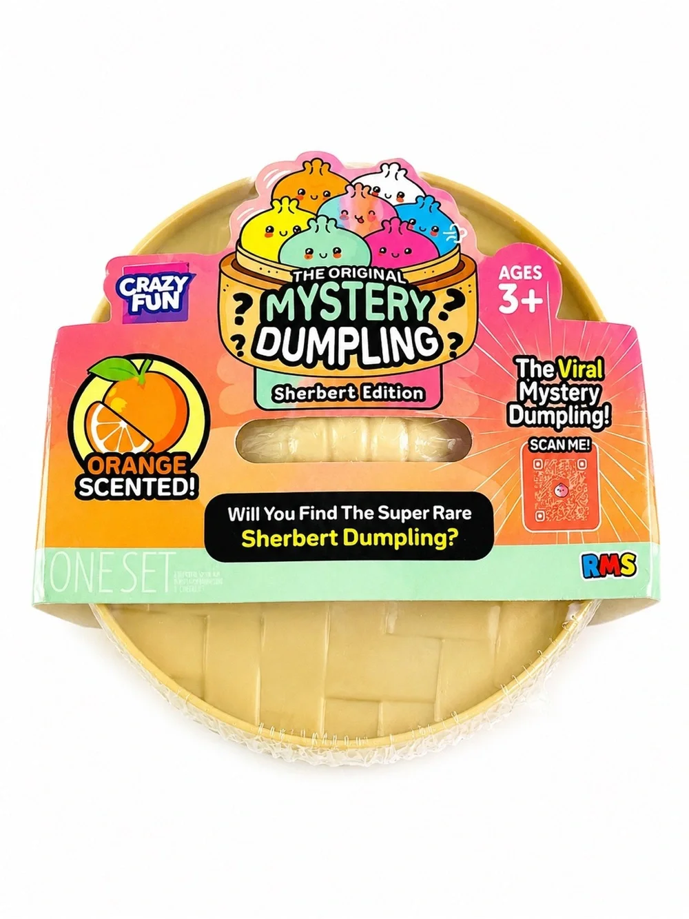 Crazy Fun Original Mystery Dumpling Sherbert Edition (Orange Scented)